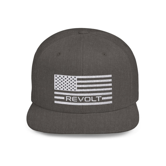 Revolt Flag Flat Bill Snapback